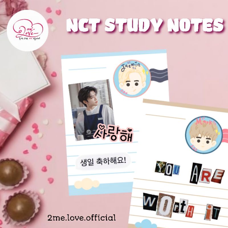 

Mariaarts - NCT study notes memo agenda jurnal notebook artprint