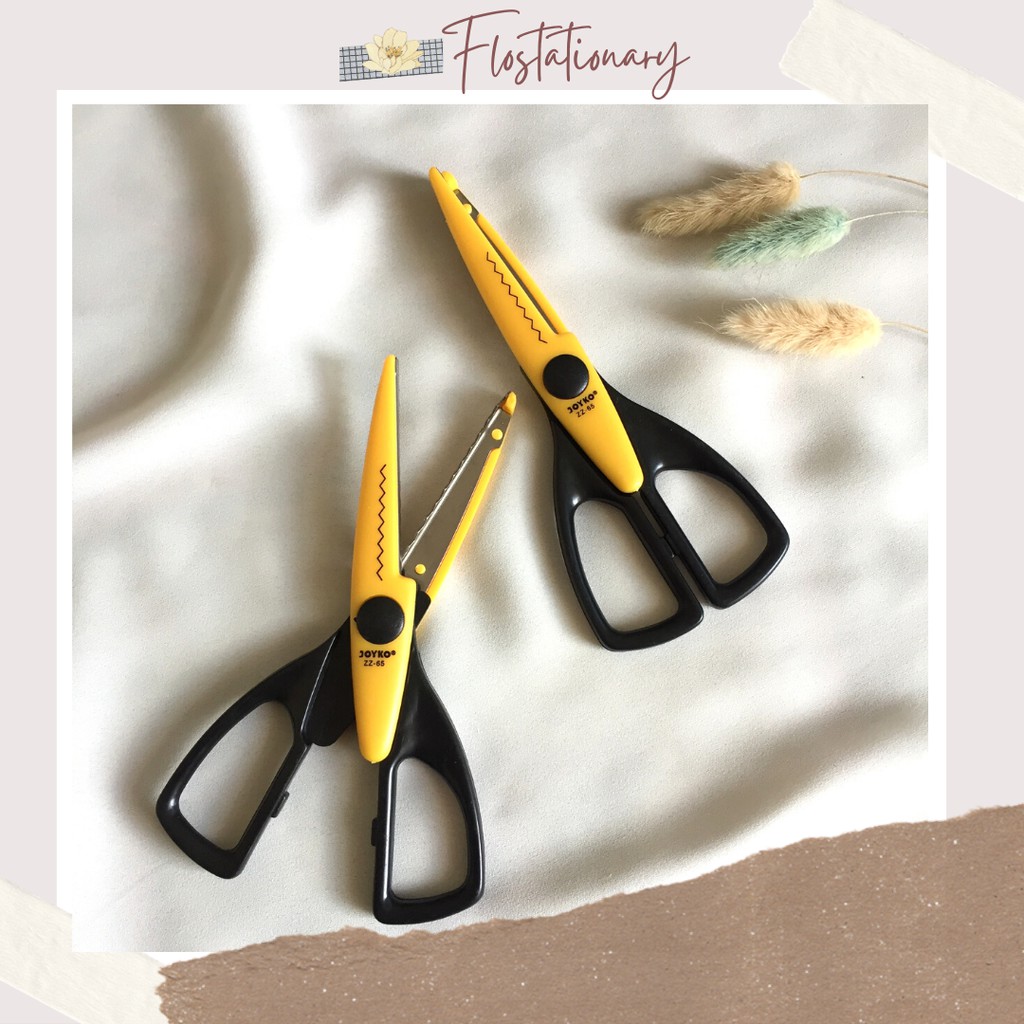 

[FS] Gunting Gerigi Zigzag DIY Kraft Banyak Varian