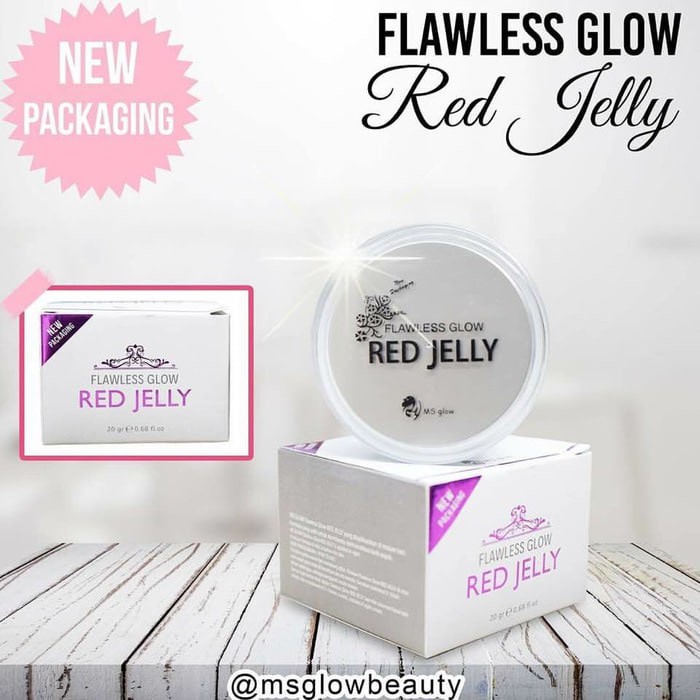 NC001 PROMO TERLARIS PRODUCT HOT SALE/Flawless Glow Red Jelly BPOM Original - MS Glow Red Jelly