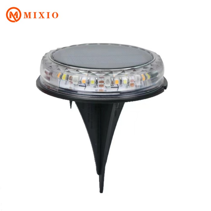 MIXIO - Solar Lawn Light Outdoor Waterproof / Solar Lights Home 4pcs