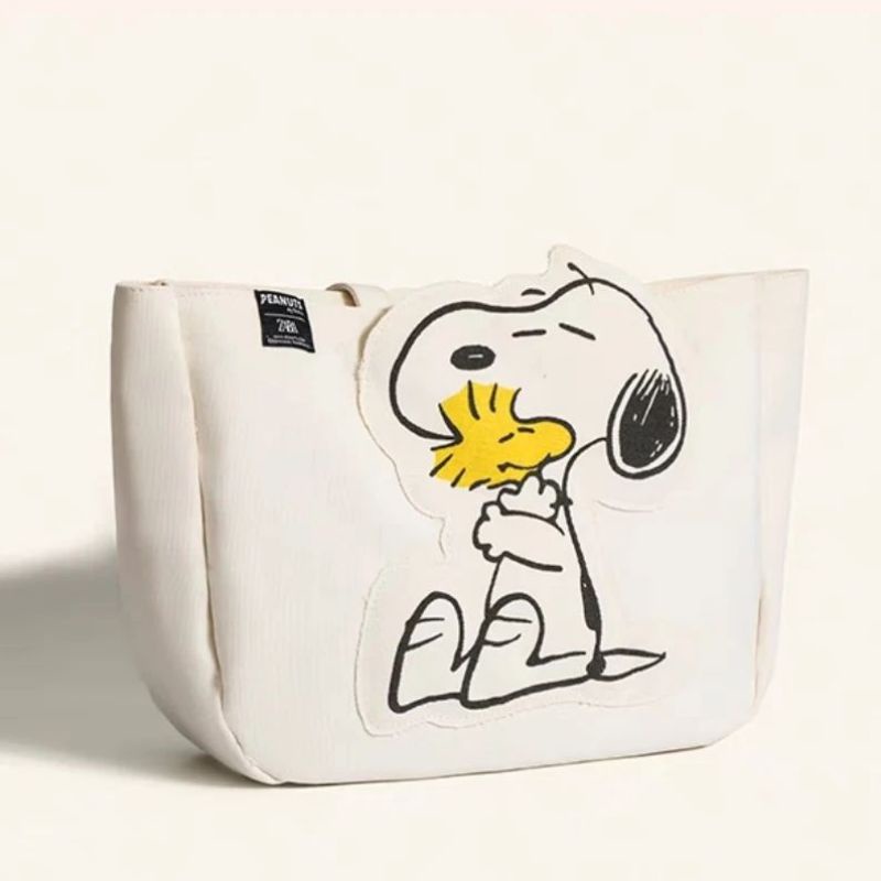 ZRA PEANUTS TOTE BAG