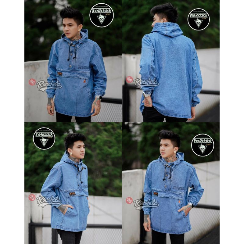 JAKET PRIA/jaket pria/JAKET JEANS CAGOULE PRIA TERLARIS CAGOULE JEANS PRIA CAGOULE PRIA TERBARU