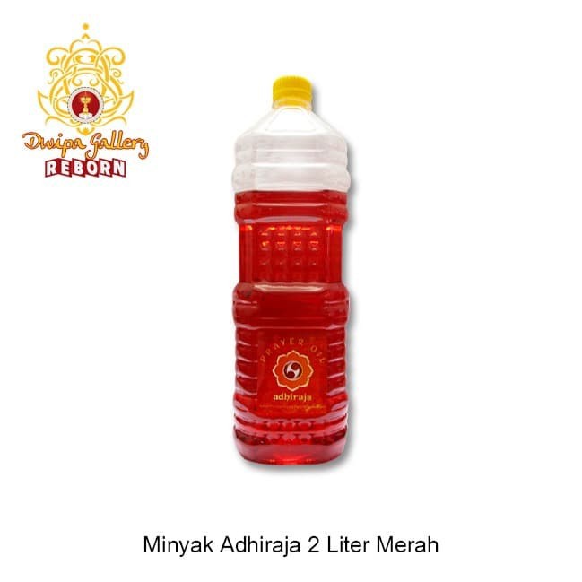 Minyak Pelita Puja Sembahyang Adhiraja Merah 2 Liter