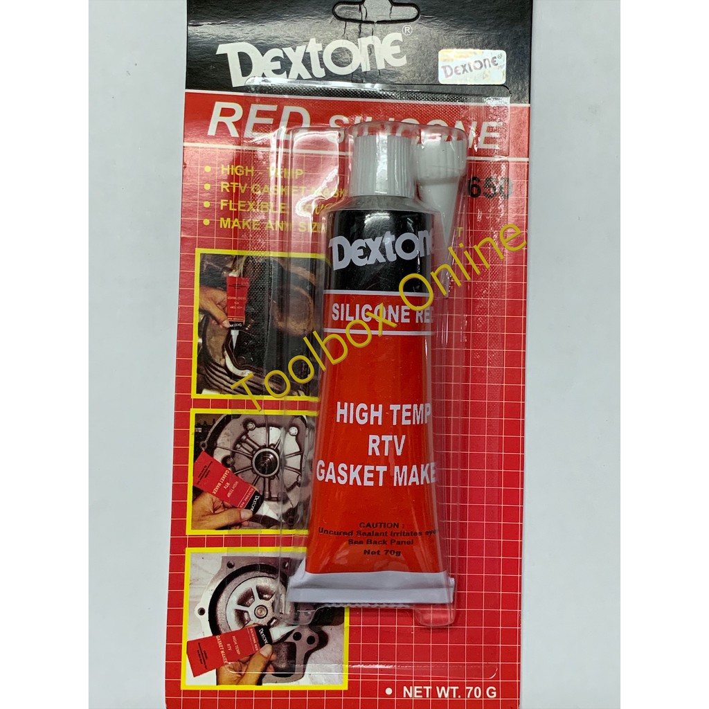 

Lem Kaca Red Sillicone Besar Dextone 70 gr