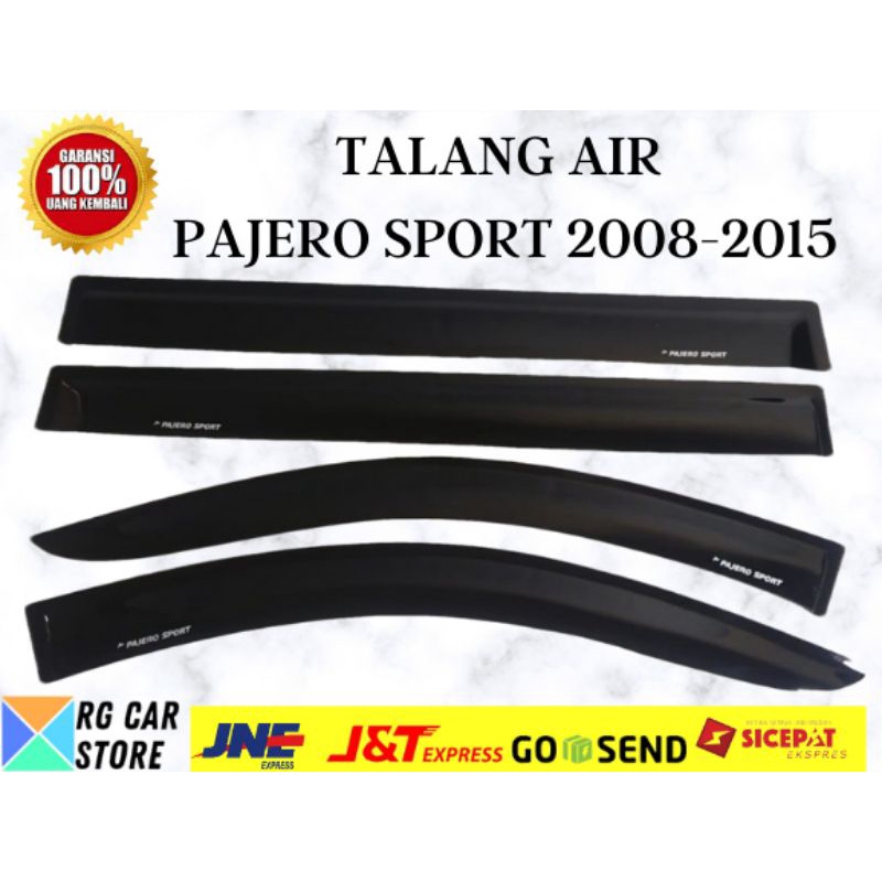 TALANG AIR/SIDE VISOR PAJERO SPORT 2008-2015 DIJAMIN PNP BERKUALITAS