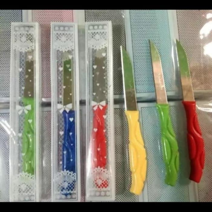 (50gr) Souvenir Pisau Dapur Mini Kemas Mika / Wedding Souvenir Simple / Pisau Souvenir Kecil