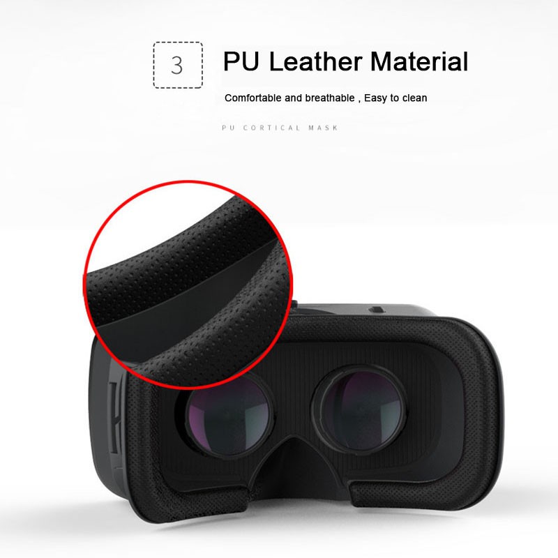 Shinecon 6.0 VR Box Virtual Reality Glasses dengan Headphone