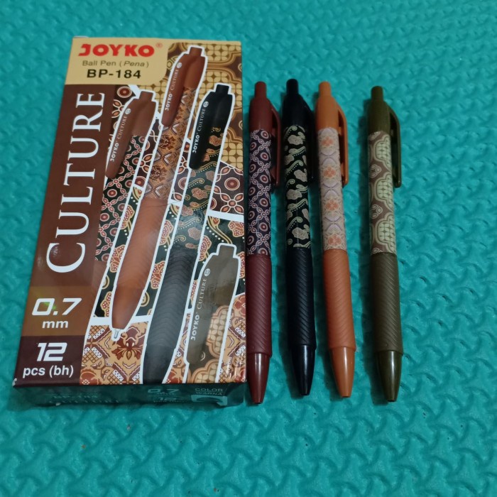 

Murah Ballpoint Culture Batik Joyko Bp-184,0,7Mm Berkualitas