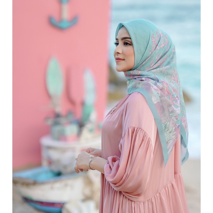 Buttonscarves X Disney in teal