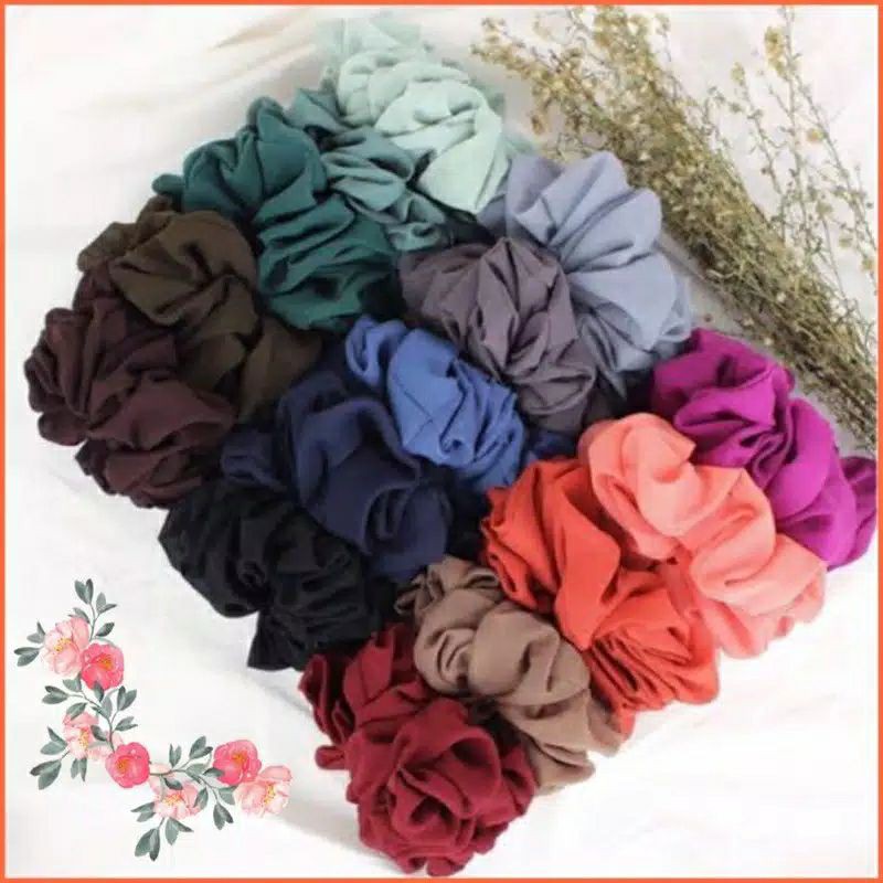 SCRUNCHI /IKAT RAMBUT SCRUNCI/TERMURAH/COD-1