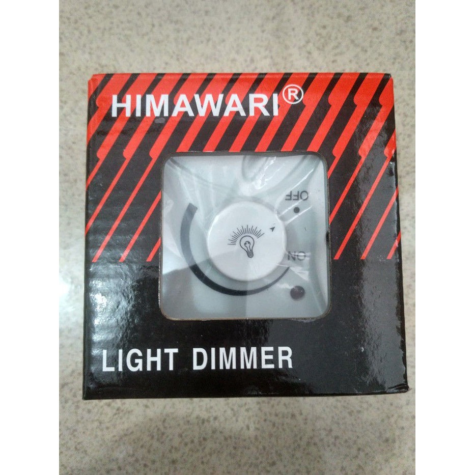 Saklar Dimer Himawari Light Dimmer Kipas Dinamo Lampu Led Filamen