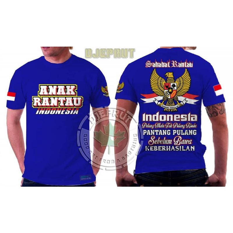 kaos Anak Rantau Indonesia