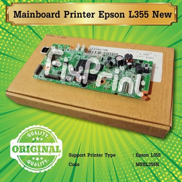 Original Mainboard Epson L355 Board Motherboard Printer L355 L-355 FPJNew1399