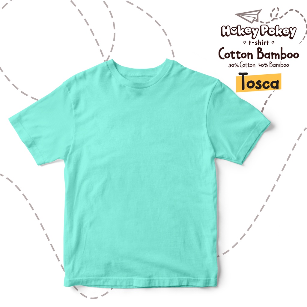 Kaos Polos Anak Cotton Bamboo Tosca