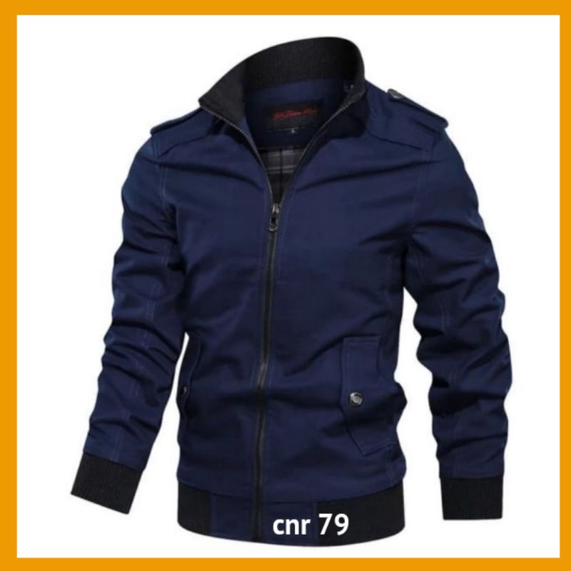 jaket katun pria /jaket terbaru jaket santay / jaket motor jaket katun dril