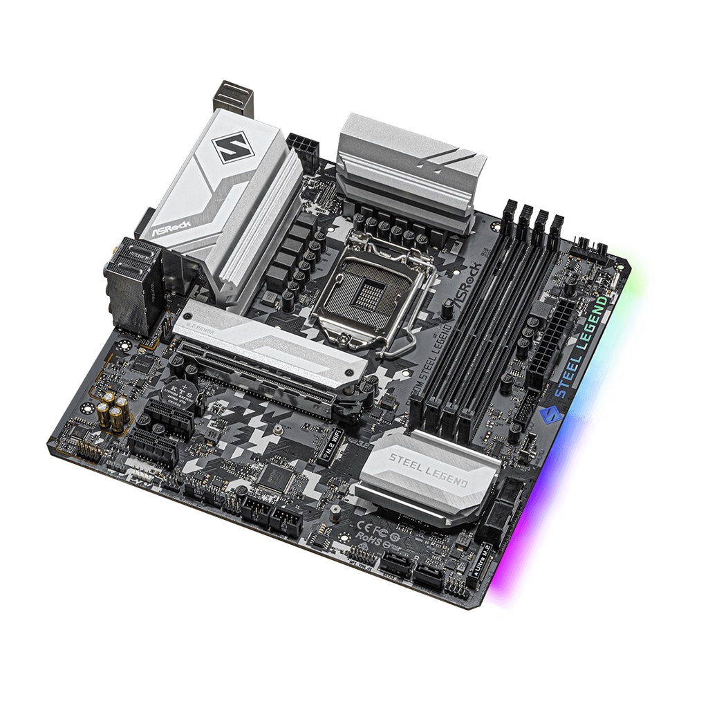 ASRock B560M Steel Legend (Socket Intel LGA 1200, Gen11, Gen 10, DDR4)