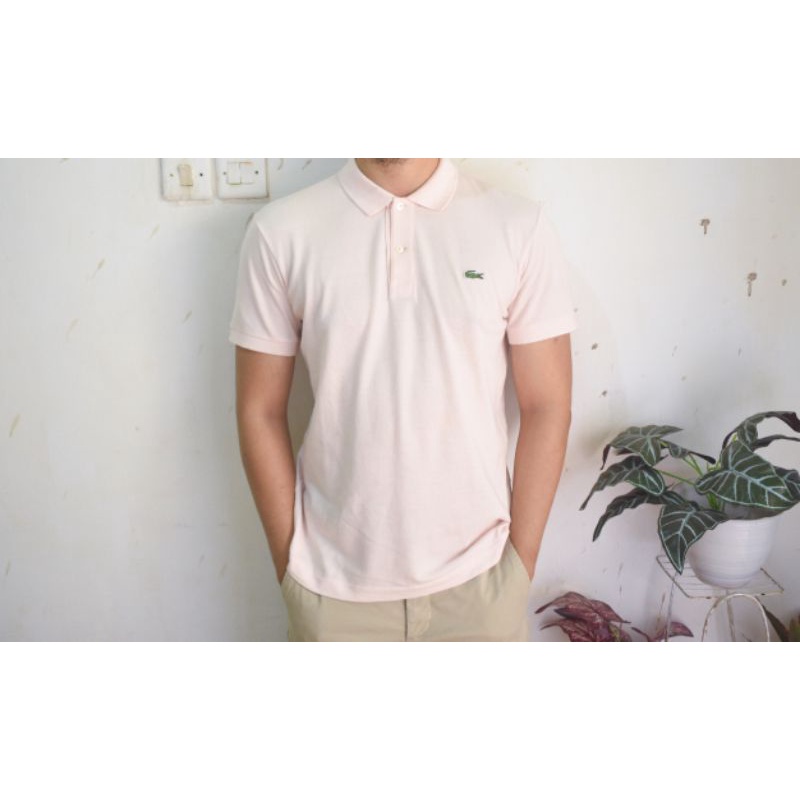 kaos polo shirt lacoste original second