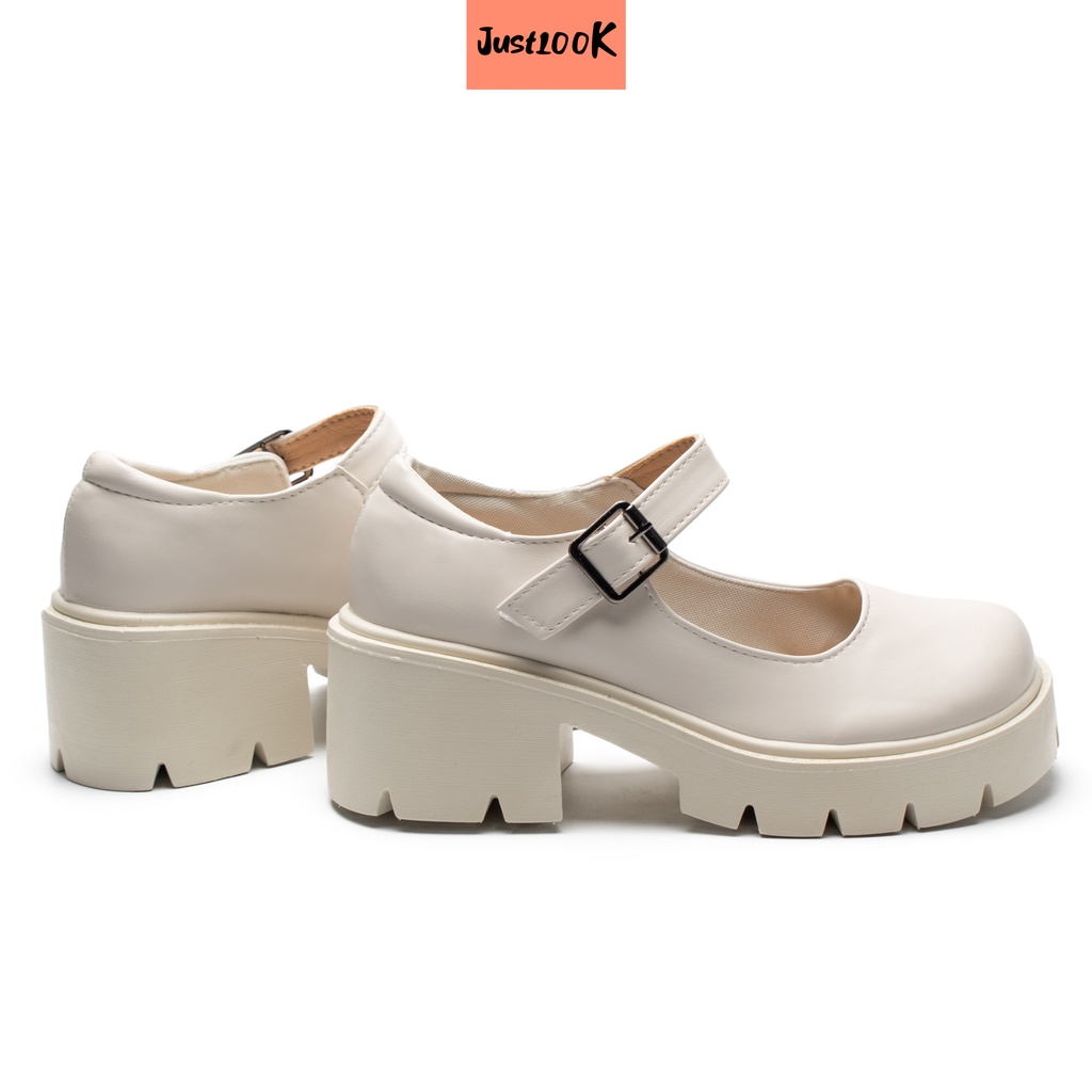 terbaru justlook jeongyeon sepatu docmart wanita shoes fashion korea