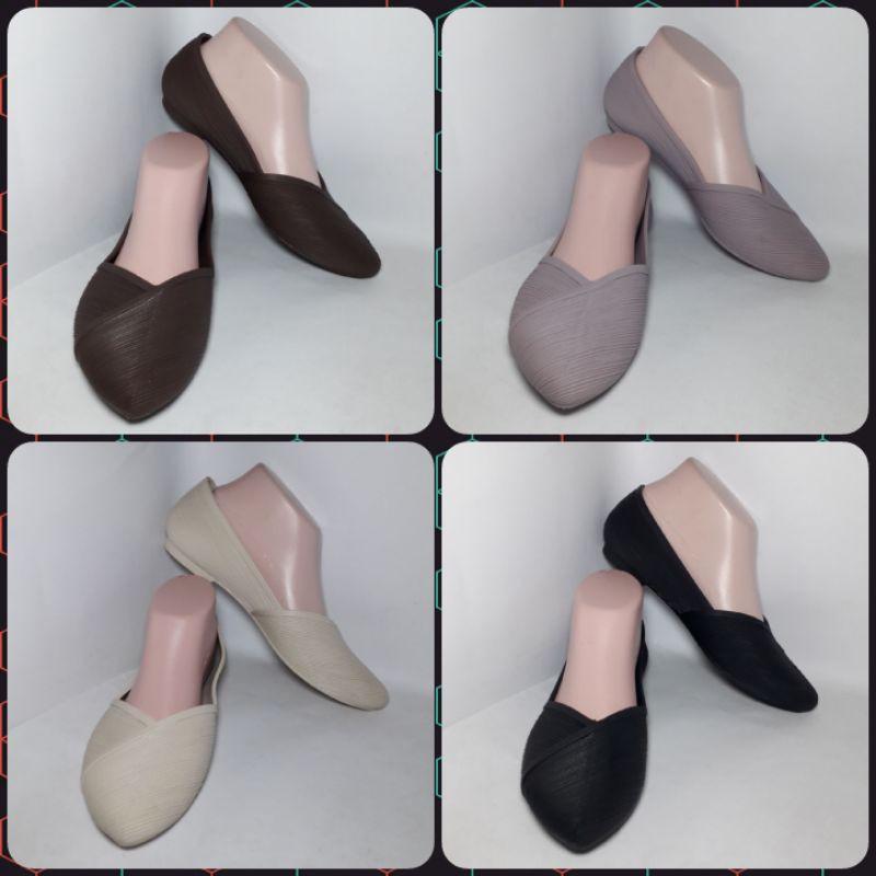 SEPATU JELLY WANITA, SEPATU BALET KARET, SEPATU KARET WANITA, SEPATU WEDGES, SEPATU SLOP WANITA