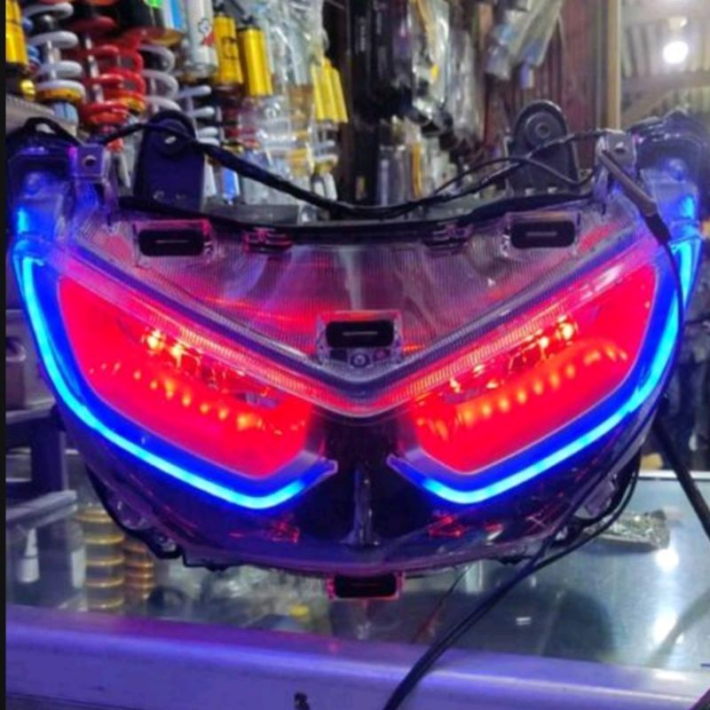 Lampu Led Devil Demon Eye 12V  3 Titik Led Universal-2