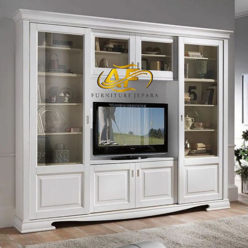 lemari Tv moderen,lemari bufet tv,lemari tv mewah,lemari tv castom