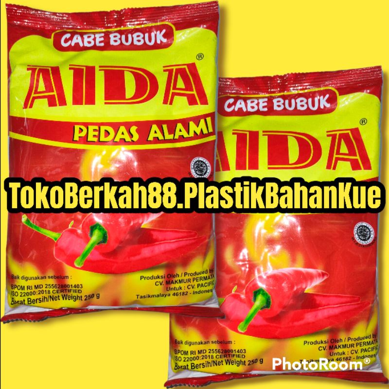 

PROMO MURAH..!! AIDA BUBUK CABE GILING UK. 250 GR