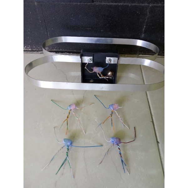 Balun antena UHF digital 4 : 1