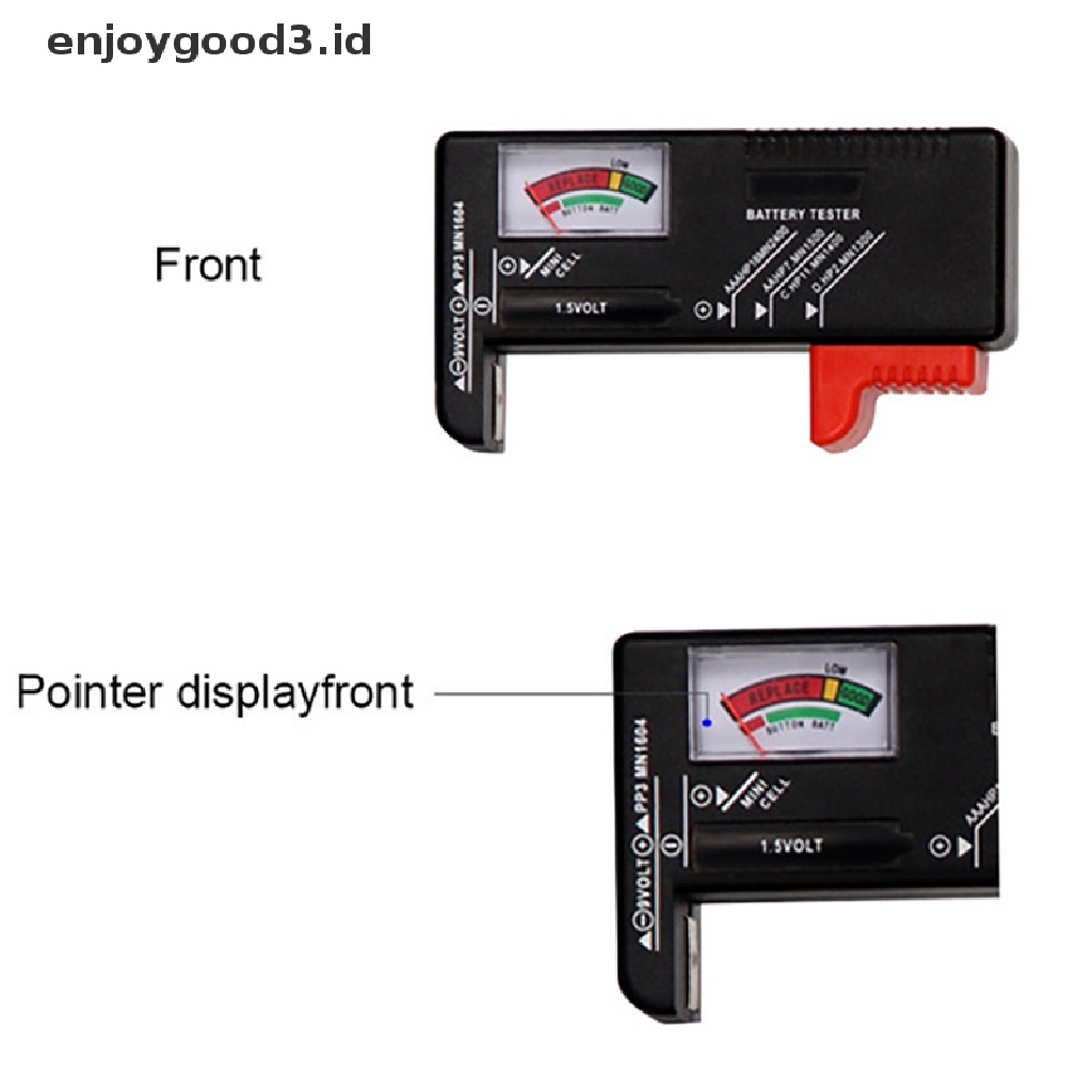 (Dd) Alat Tester Kapasitas Baterai Digital Elektronik Smart Power Indikator