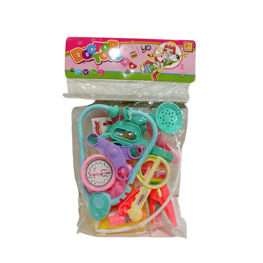 PROMO COD Mainan Edukasi Anak Cewek Cowok  Dokter Dokteran 2 3 4 5 Tahun Doctor Set 104- Family Game Play Set Peralatan Dokter Murah