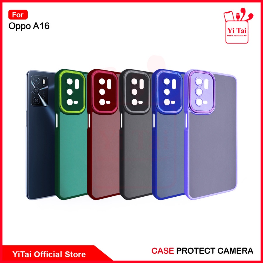 YC02 CASE YI TAI PROTECT KAMERA OPPO A57 4G 2022 A54 4G A74 4G OPPO A16 A95 4G - BDC