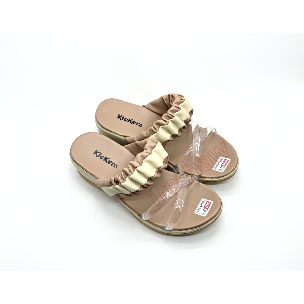 Sandal Anak Perempuan Wedges Jelly Kickers Elegant