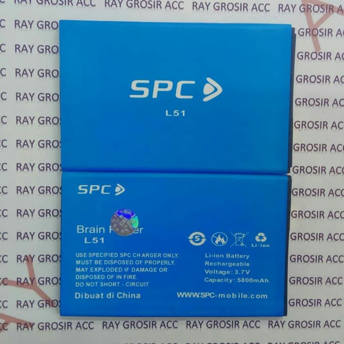 Baterai Original Double power SPC L51 Blitz Pro 4G LTE , S12 Mercury