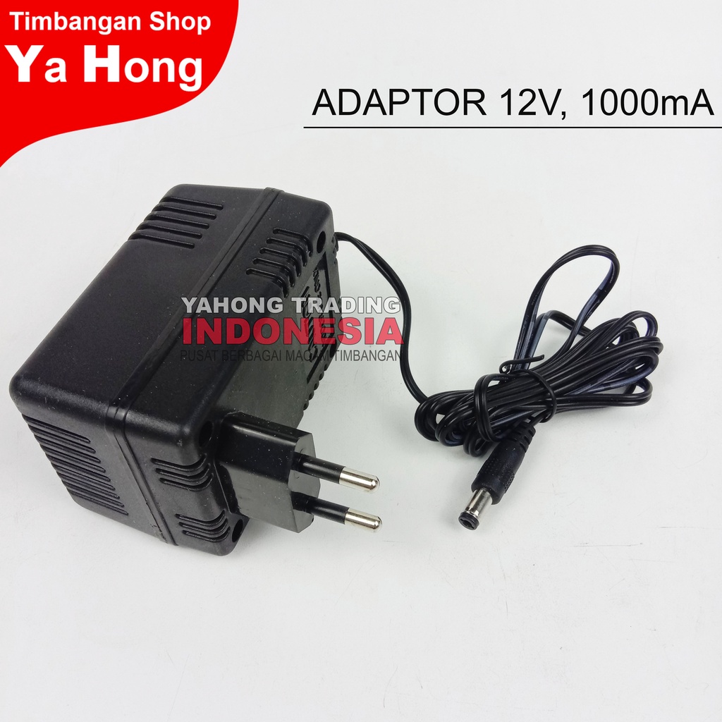 Adaptor Charger Timbangan Digital 12V 1000mA