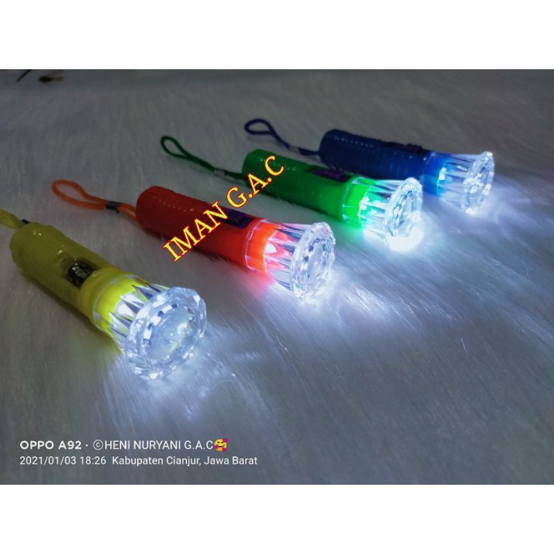 Gantungan Lampu senter mini/mini senter/souvenir senter mini LED