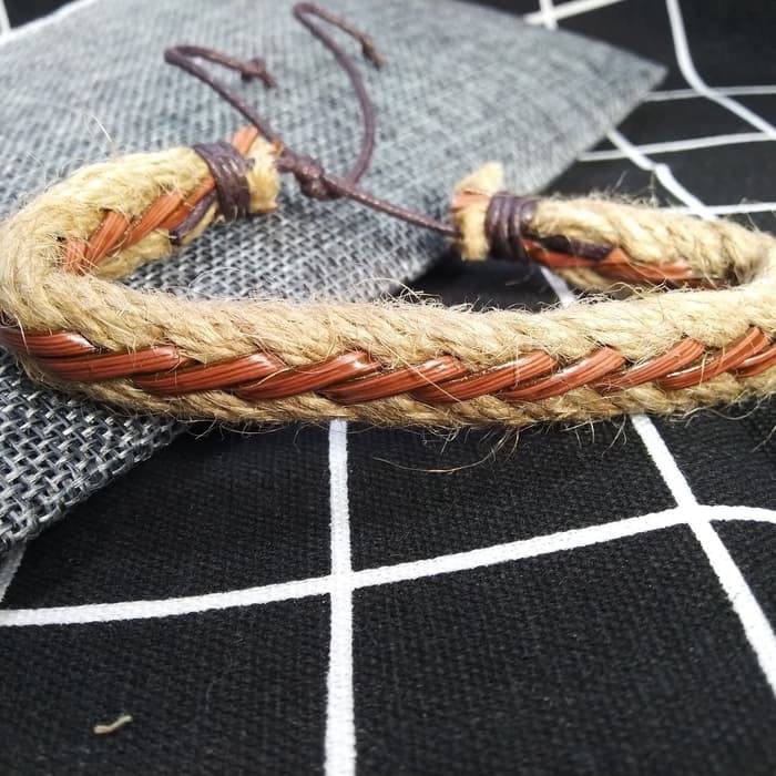 COD GELANG PRIA WOVEN MEN BRACELET WB003 01