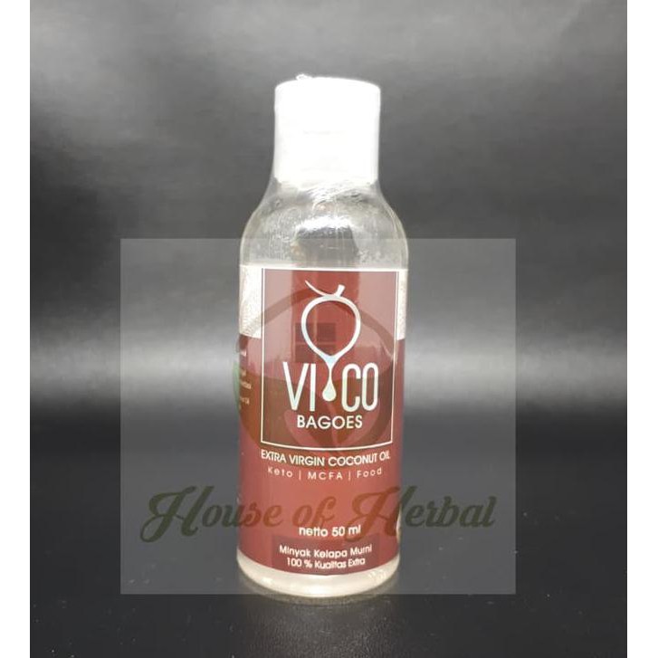 

Vico Bagoes Virgin Coconut Oil, Minyak Kelapa Vco 50Ml Kode 329