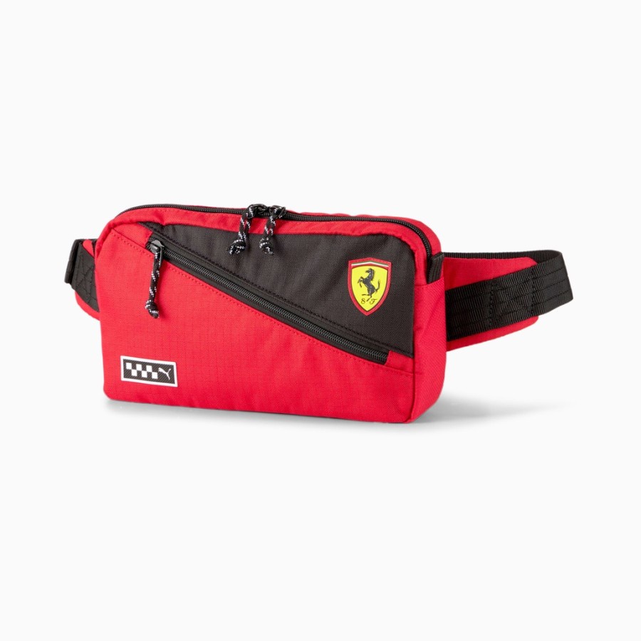 Tas Slempang PUMA Ferrari SPTWR Waist Bag Rosso Corsa 078089 01