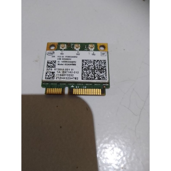 Wifi card Intel 633ANHU 633ANHMW Ultimate N6300 FRU 60Y3233 IBM Lenovo Thinkpad T420 T430 T410S T520