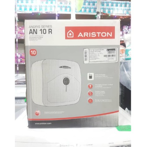 Ariston Water Heater Listrik 10 Liter 200W AN2 10R Pemanas Air