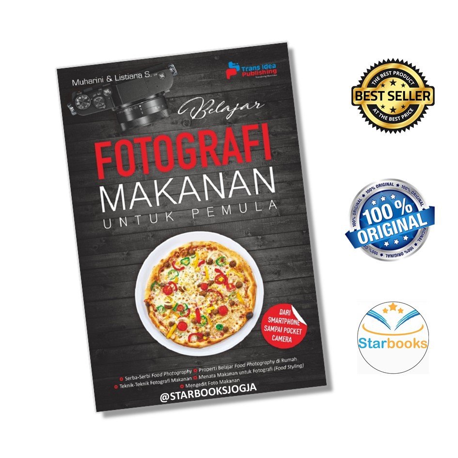 Bestseller Buku Sukses Belajar Fotografi Makanan Bagi Pemula