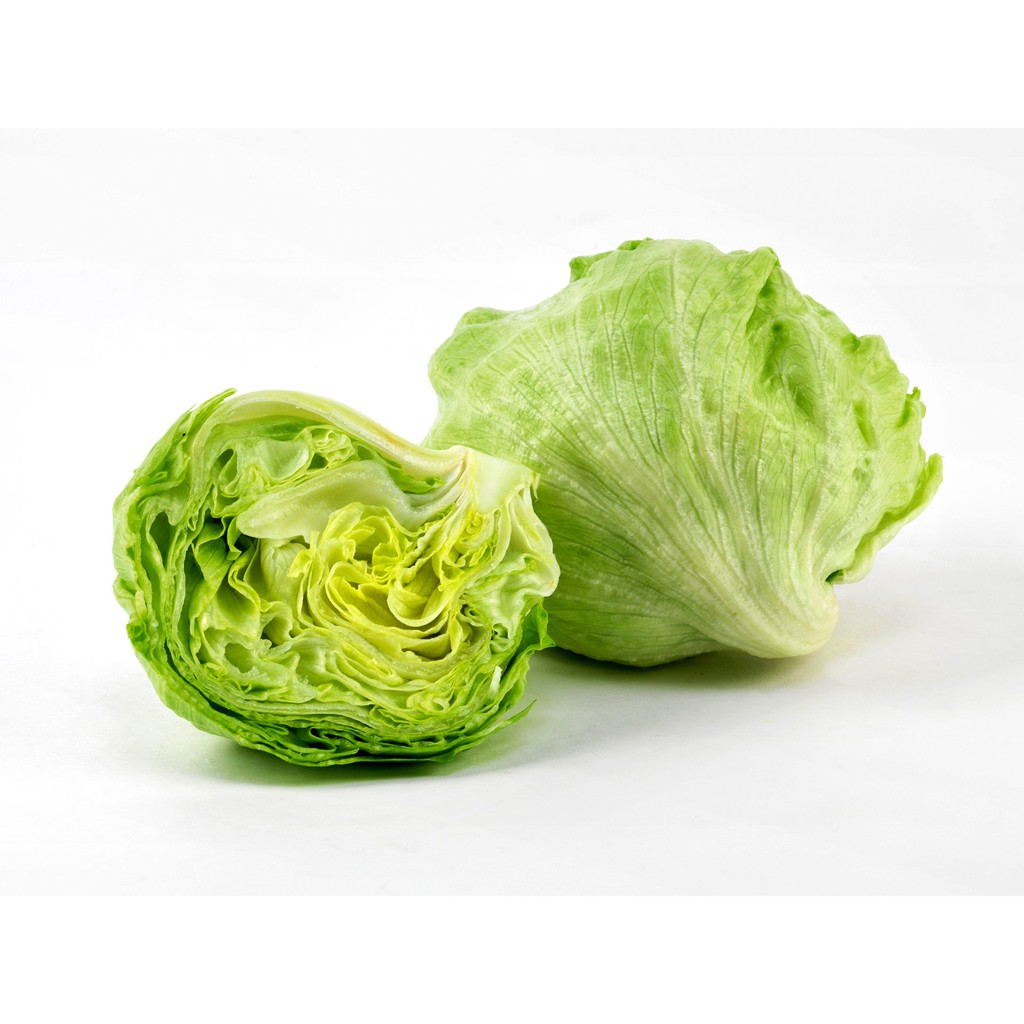 Jual Sayur Segar Selada Iceberg Head Lettuce 250gr 1kg Shopee Indonesia