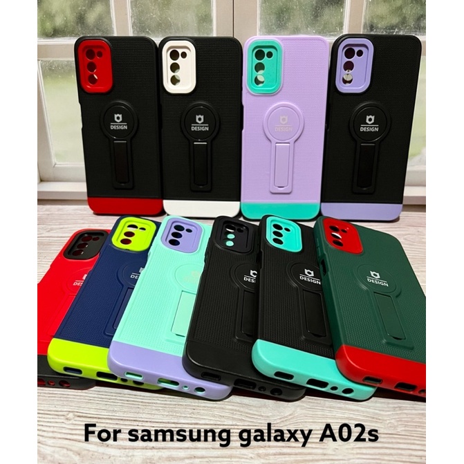 Case Samsung Galaxy A02s / Casing Samsung Galaxy A02s Casing Standing Soft Case Pelindung Kamera