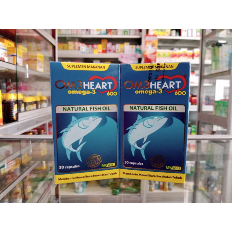 OM3HEART OMEGA-3 @30 KAPSUL | OMEHEART - ED 04/2025