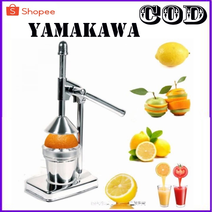 PROMO Alat Perasan Jeruk / Juicer Manual Yamakawa Stainless BERGARANSI RESMI MANTAP