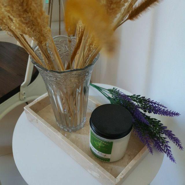 Nampan Marmer,tatakan Marmer Warna Cream