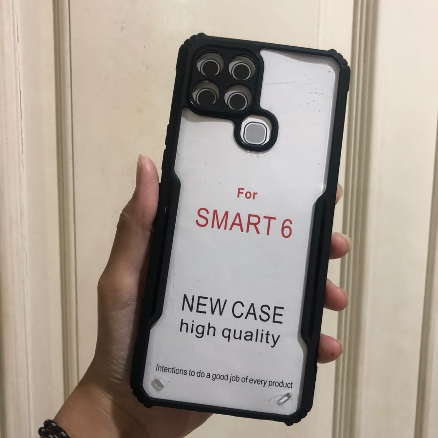 CASE FUSION ARMOR SHOCKPROOF INFINIX SMART 6 SMART 7 SOFTCASE - FA