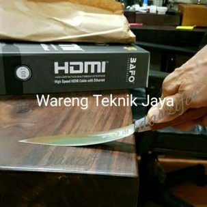 Pisau Cap Garpu Flexyble 6 Inch Ujung Lancip + Sarung Original 100℅