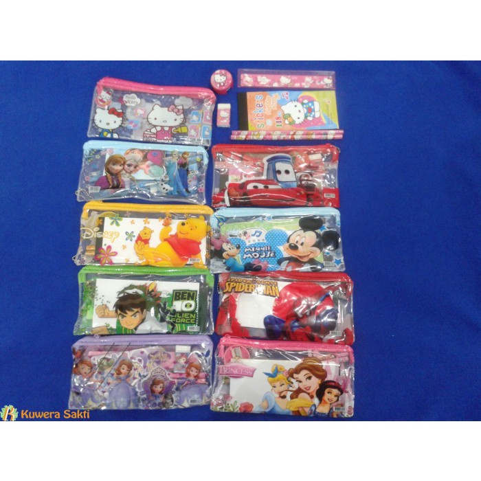 

Hemat Set Tulis Resleting Disney Bagus