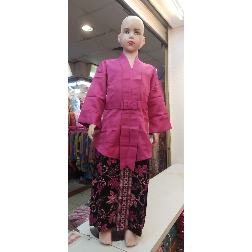 Stelan Kebaya Floy Anak Aneka Pilihan Warna