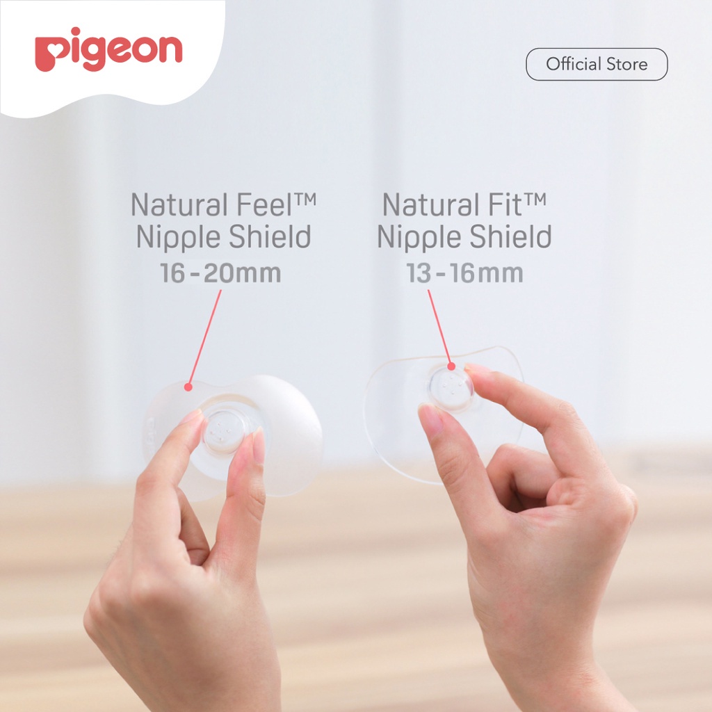 Pigeon Natural Feel Nipple Shield - Size 3 16-20mm - Pelindung puting - Penyambung Puting